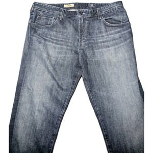 Adriano Goldschmied Jeans Men 36x32 Blue Denim Pants The New Hero Relaxed Fit